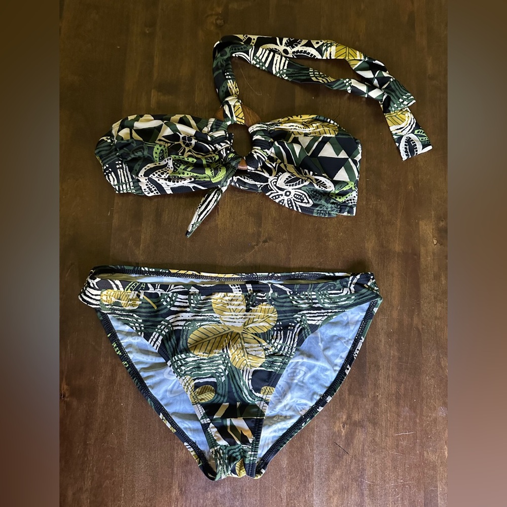La Blanca Rod Beattie Bikini Swimsuit Size 8 Tropical Sexy Resortwear Vacation